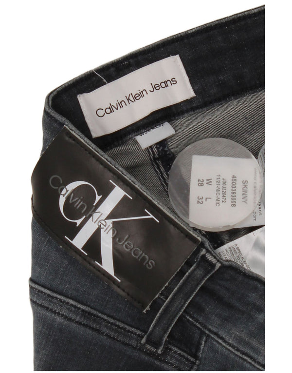 Calvin Klein Jeans ajustados para hombre W28 L32 Algodón azul marino