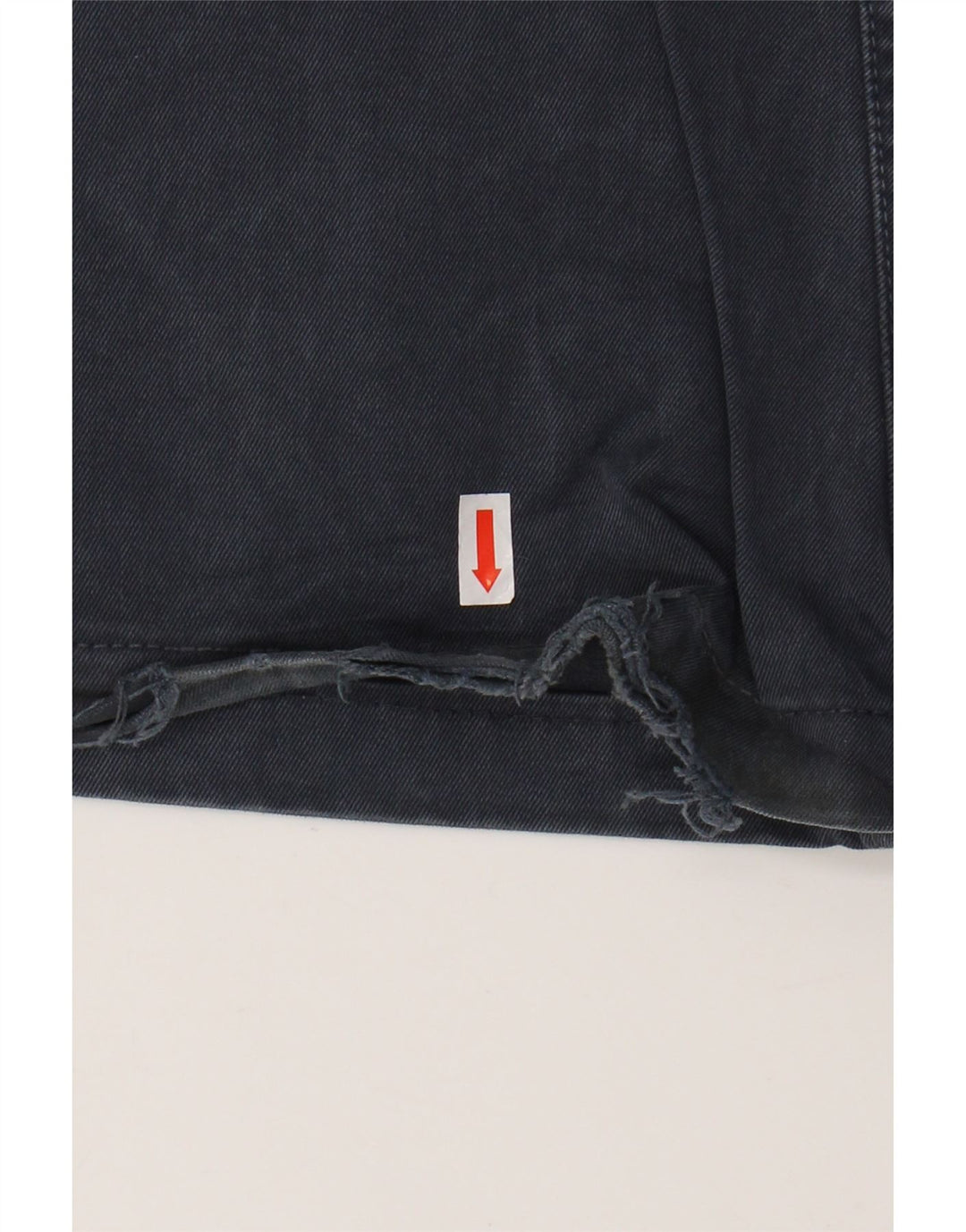 ARMANI Pantalón casual holgado para hombre IT 48 Medium W32 L30 Azul marino