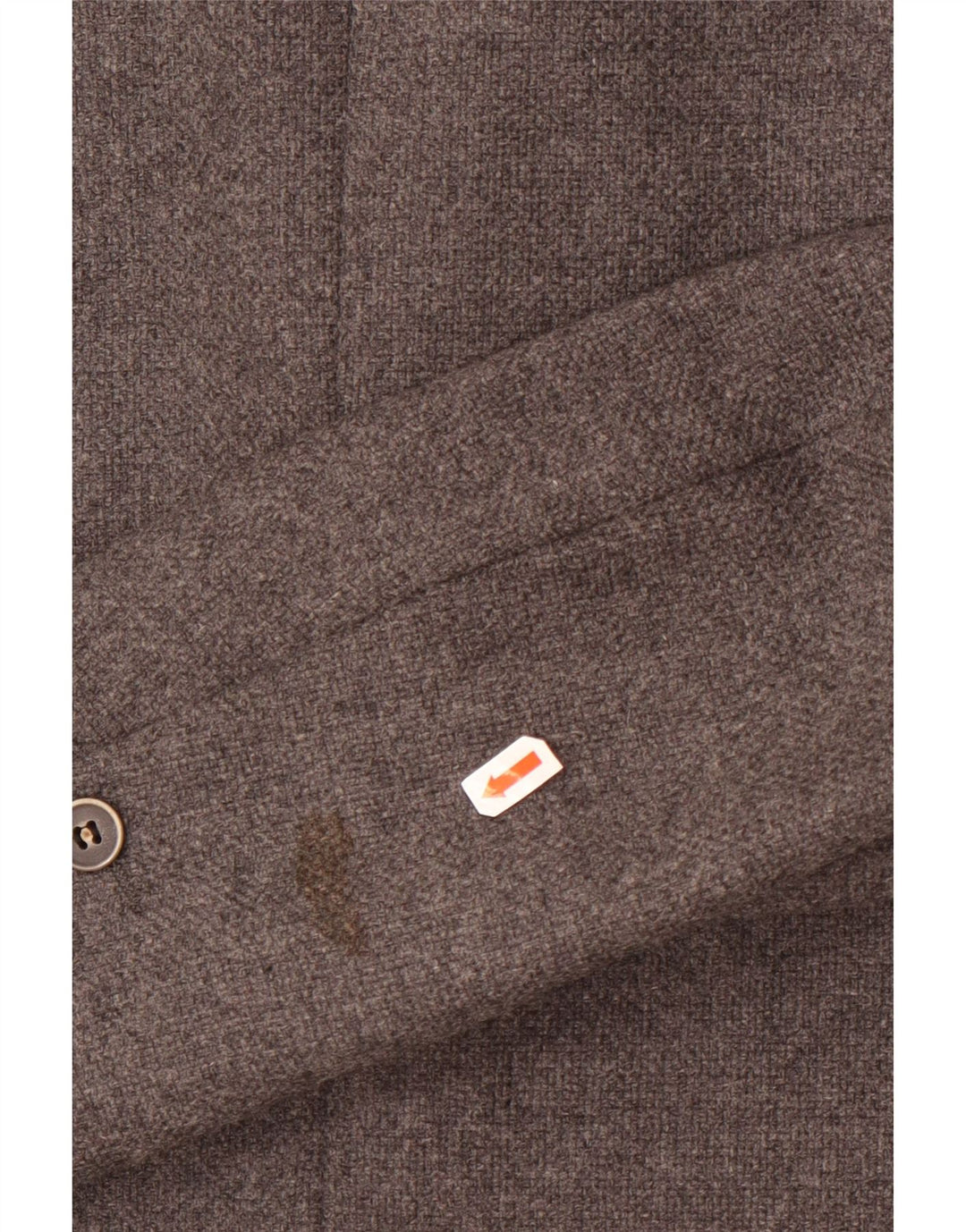 Peter & Sons Chaqueta tipo blazer de 3 botones para hombre IT 50 Large Grey Wool