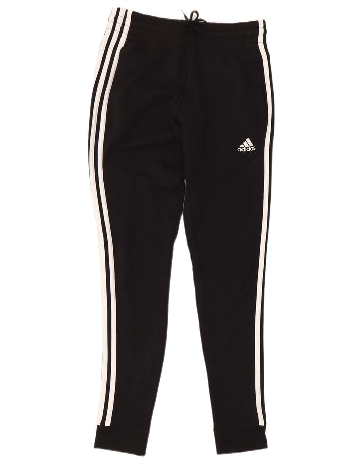 ADIDAS Pantalones de chándal para mujer Joggers UK 4/6 XS Negro Algodón