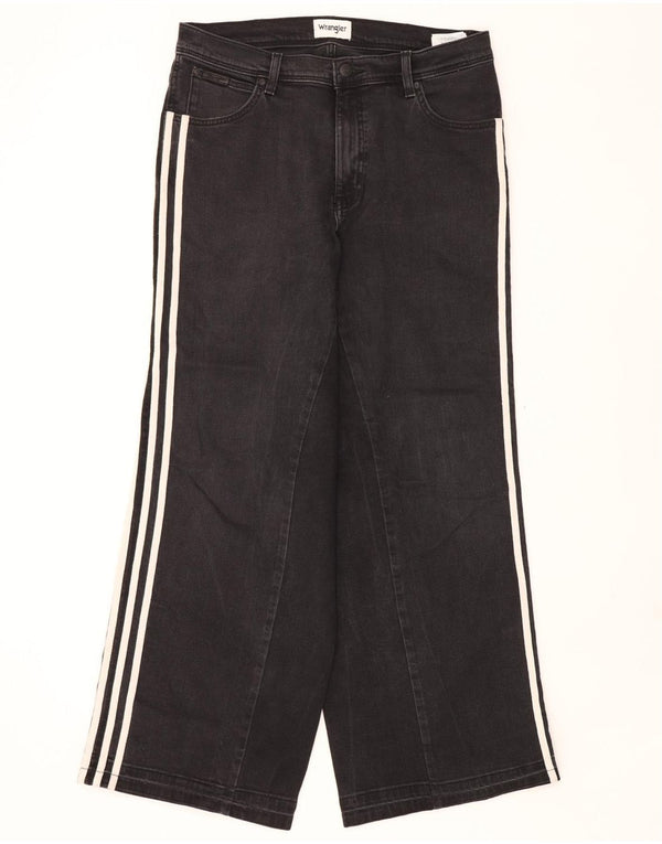 Wrangler Vaqueros de pierna ancha Texas para hombre W34 L32 Algodón negro
