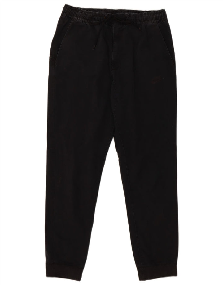 Nike - Pantalones de chándal para hombre, talla grande, color negro, algodón
