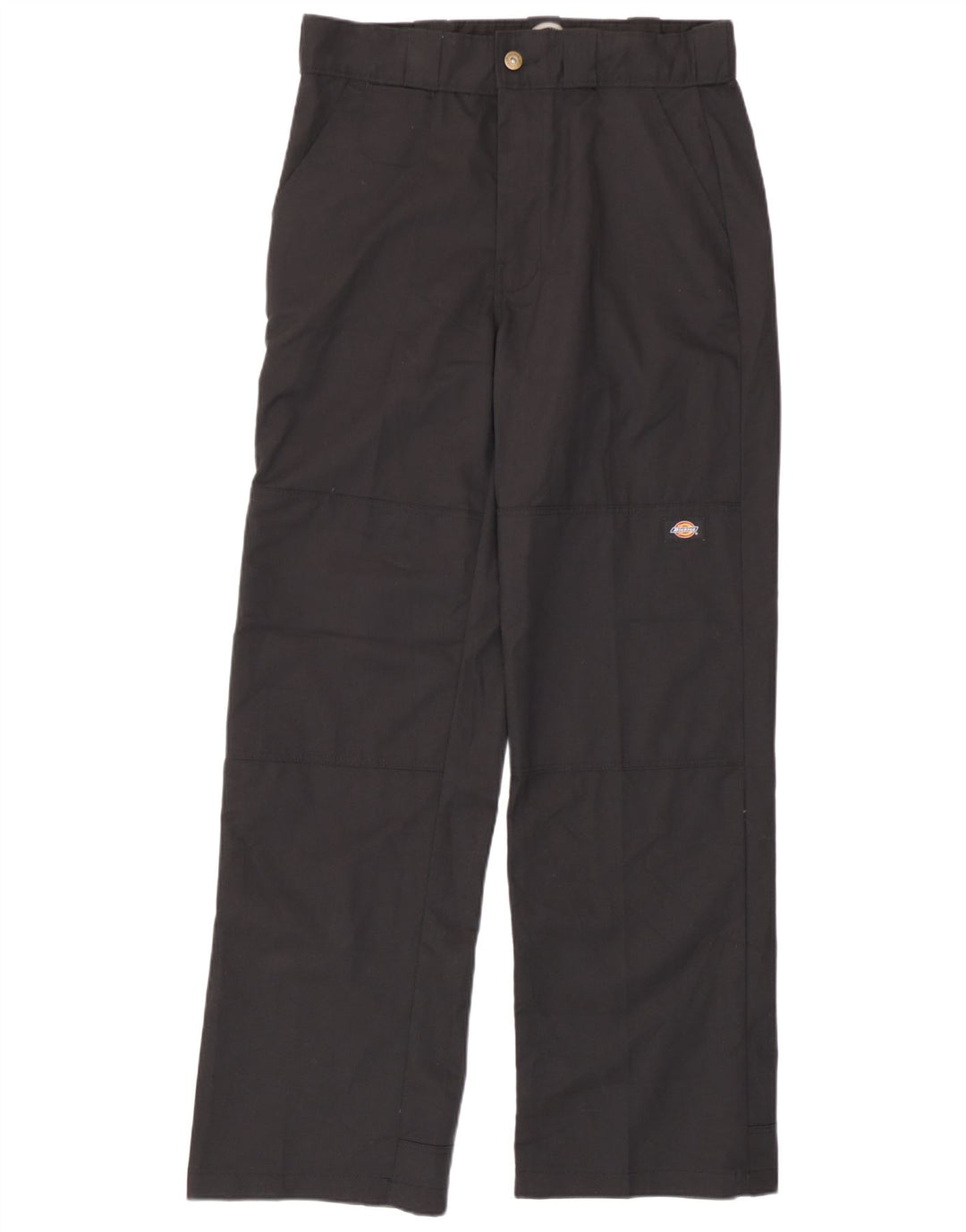 Dickies Pantalones cargo rectos para hombre W30 L32 Poliéster negro