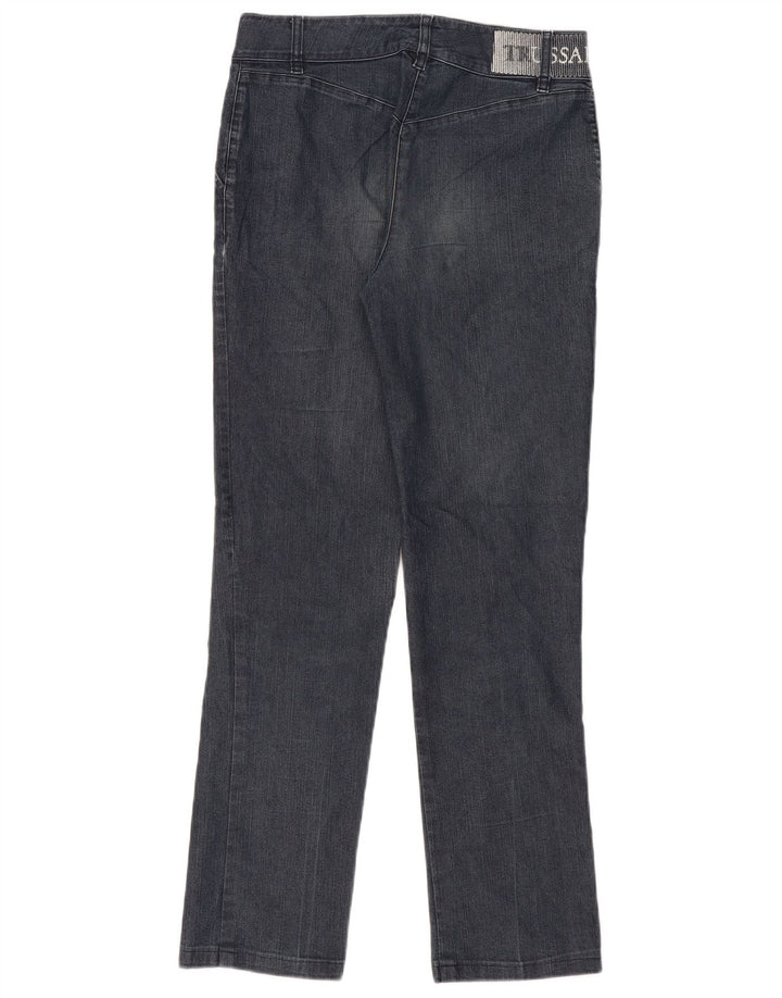 Vaqueros Trussardi Mujer Graphic Slim W26 L31 Azul Marino