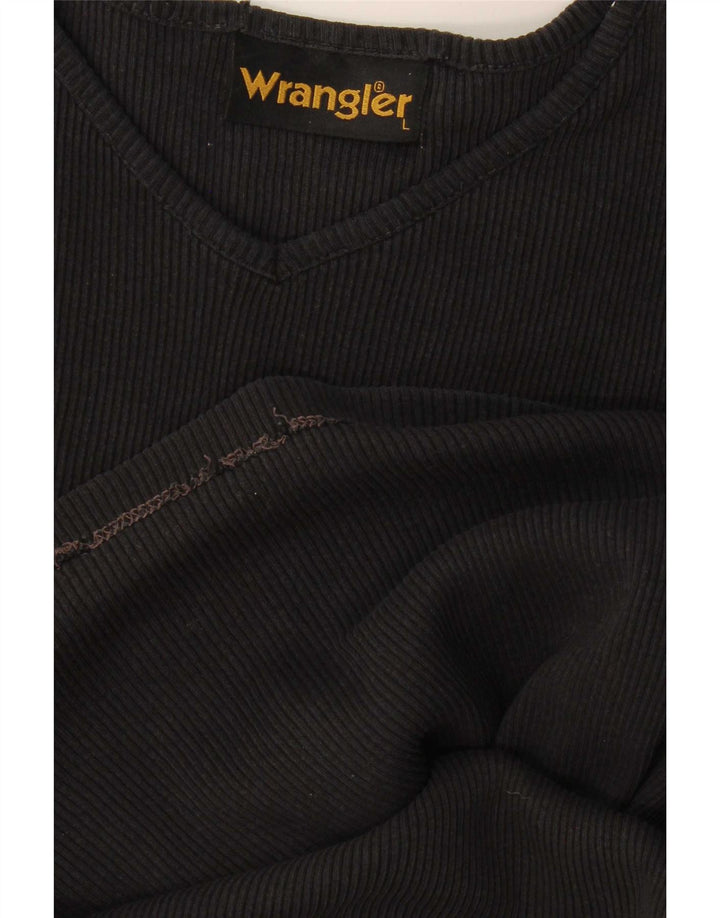 Wrangler - Camiseta para hombre, talla grande, color negro