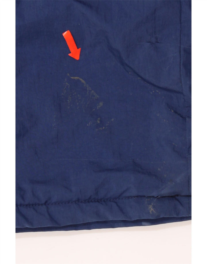 Diadora Pantalón de esquí con peto para mujer ES 39 2XL Poliéster azul