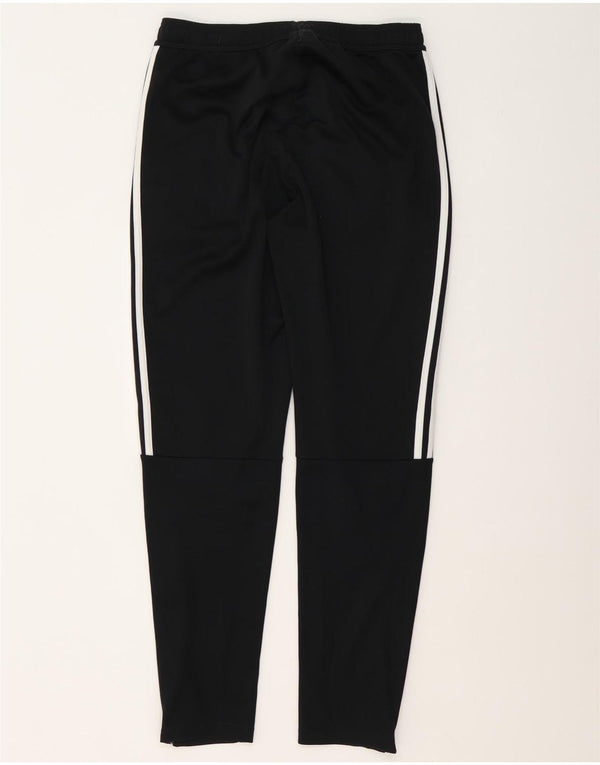Adidas Mens Tracksuit Trousers Medium Black Polyester