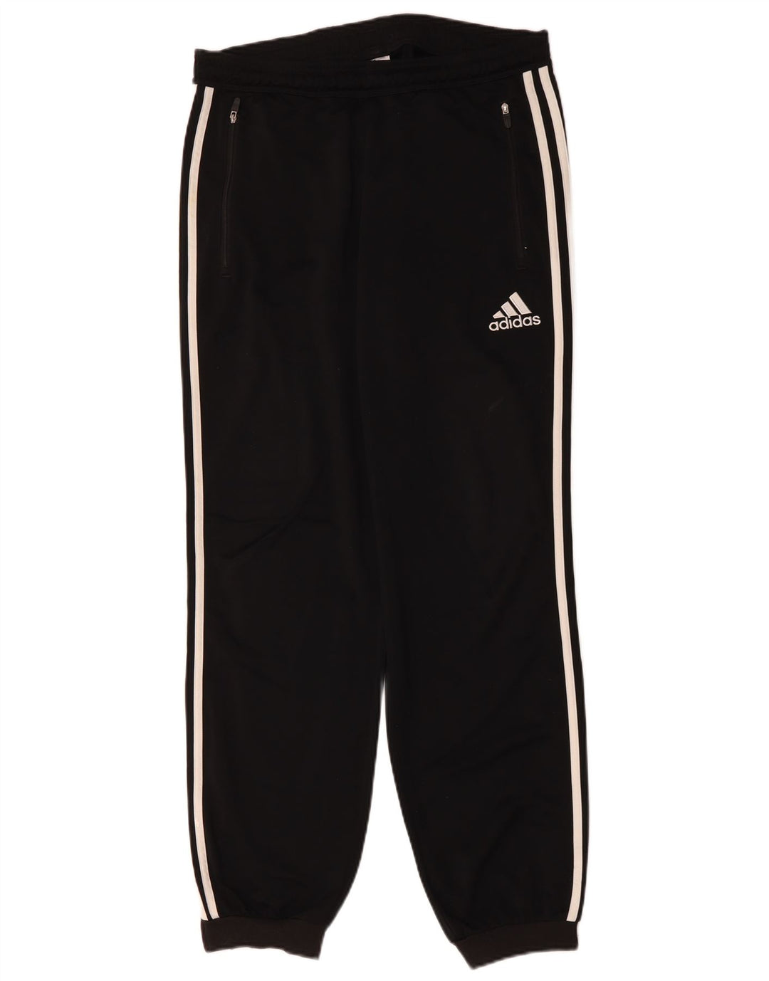 Adidas Hombre Pantalones De Chándal Joggers Small Negro Poliéster