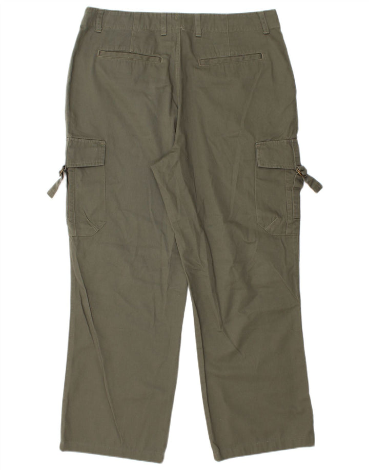 Pantalones cargo rectos Rainbow para hombre W36 L28 Algodón caqui