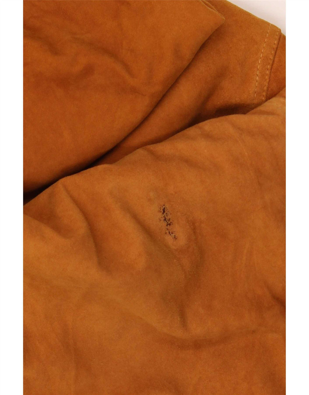 Vintage hombres ante bomber chaqueta IT 54 2XL cuero marrón