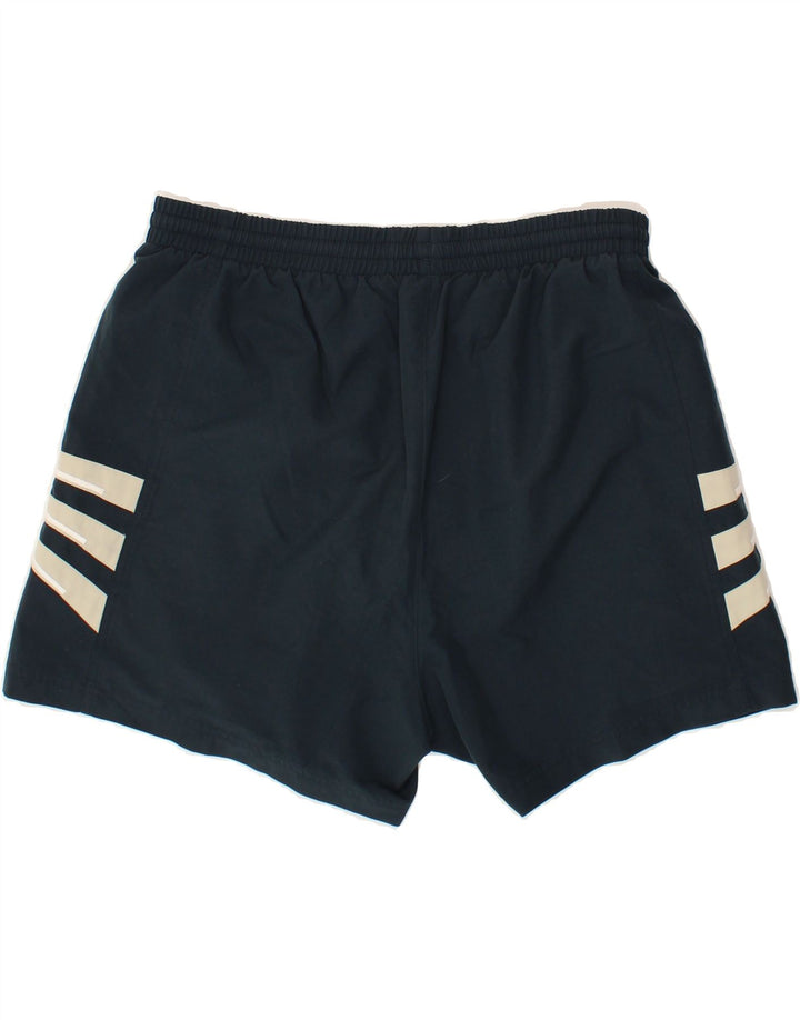ADIDAS Pantalones cortos deportivos gráficos para hombre Poliéster a rayas azul marino grande