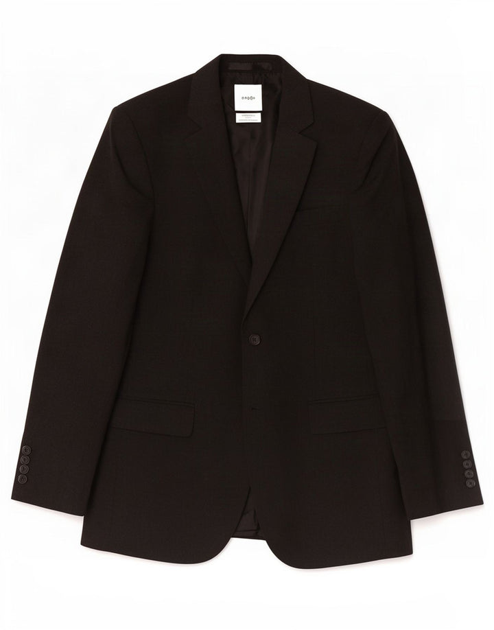 Marks & Spencer Chaqueta tipo blazer larga con 2 botones para hombre UK 38 Gris medio
