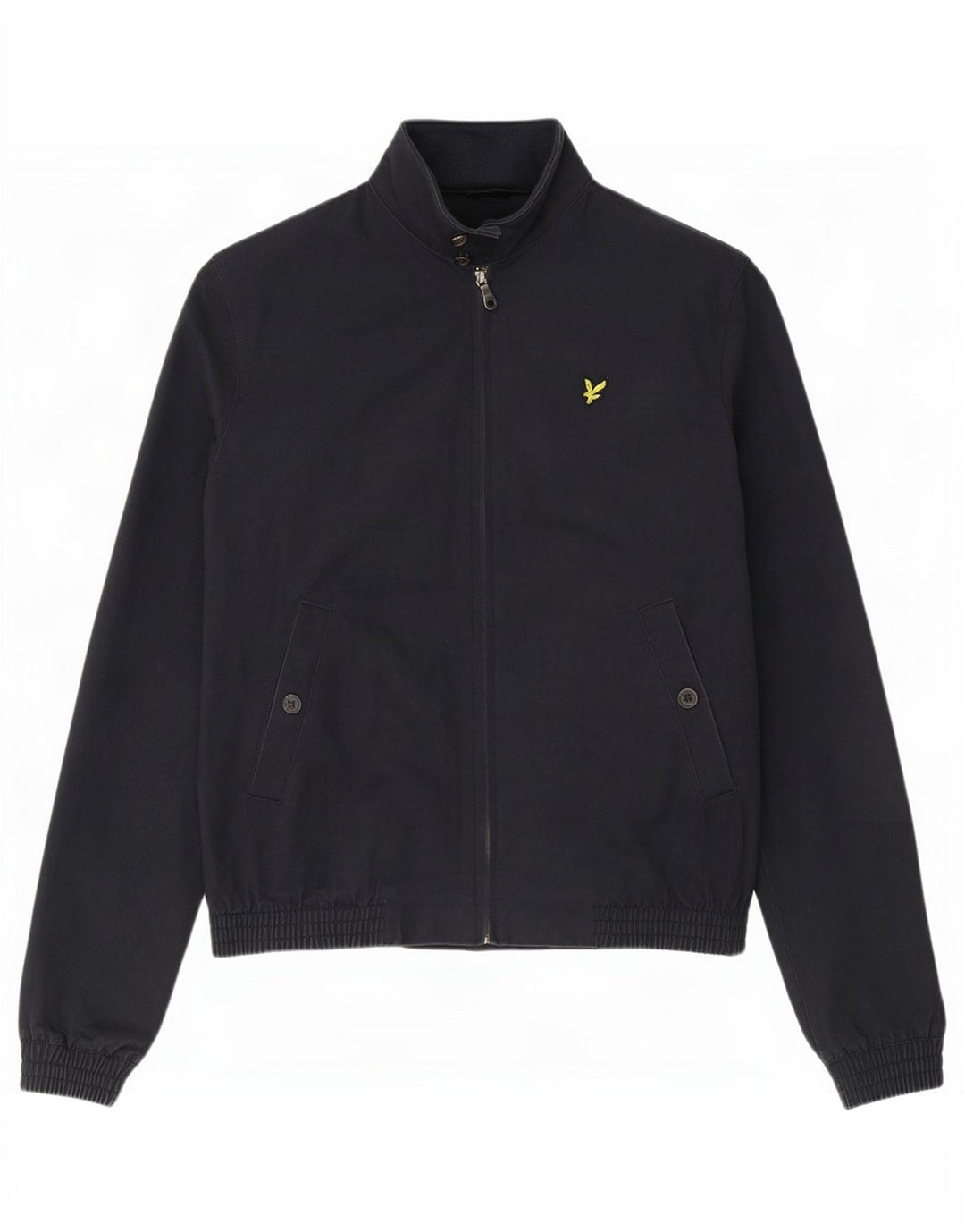 Lyle & Scott Chaqueta Bomber para Hombre UK 40 Grande Azul Marino Algodón
