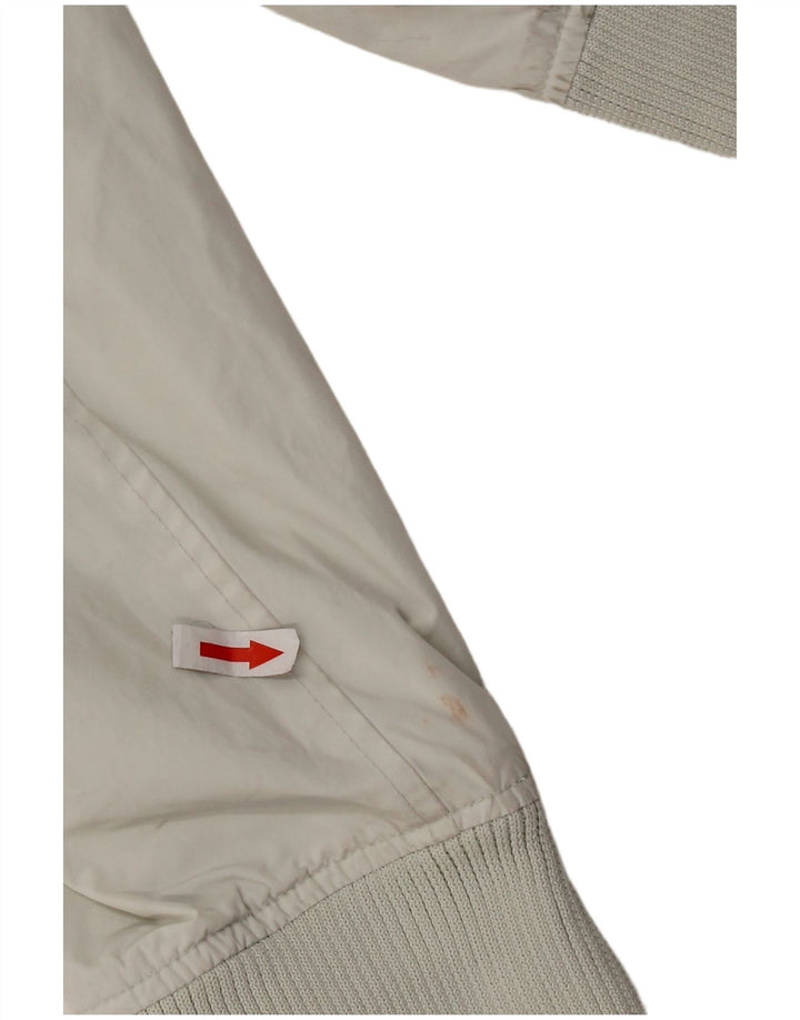 BOMBOOGIE Chaqueta Bomber para Mujer UK 40 XL Blanco