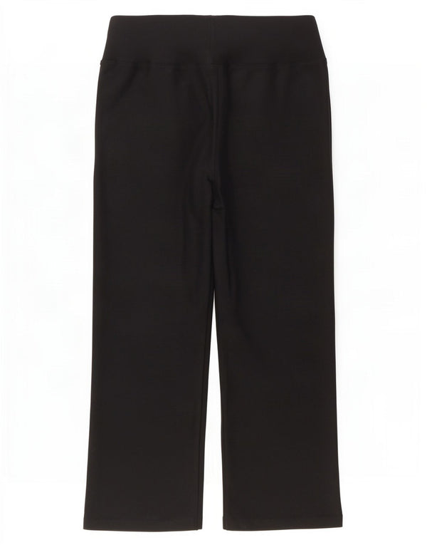 Nike Pantalones Capri para Mujer US 8/10 Mediano Negro Poliéster
