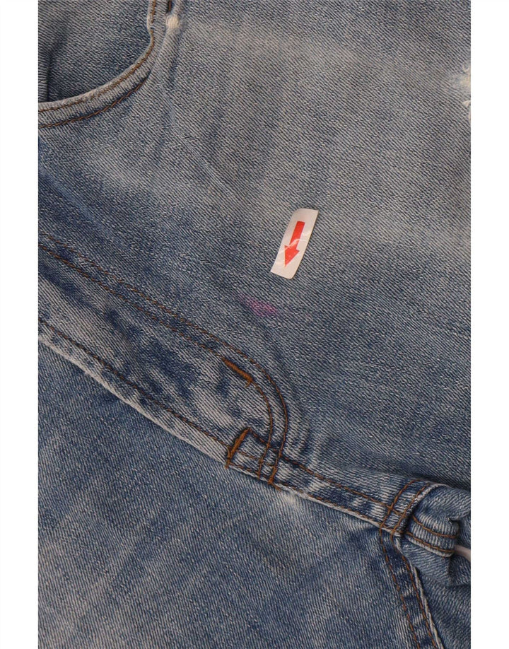 Zara Mens Slim Jeans EU 42 Grande W32 L34 Azul