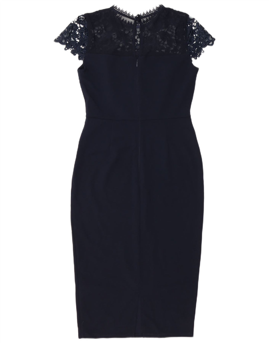Vestido ajustado Lipsy para mujer UK 40 Small Poliéster azul marino