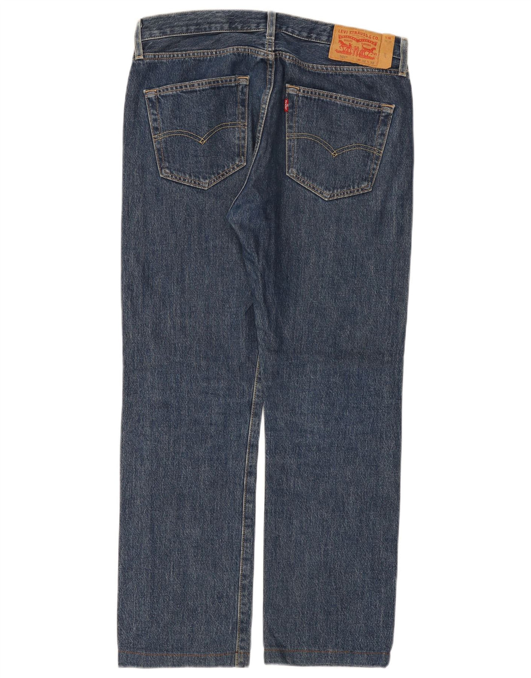 LEVI'S Jeans rectos 501 para hombre W32 L29 Algodón azul