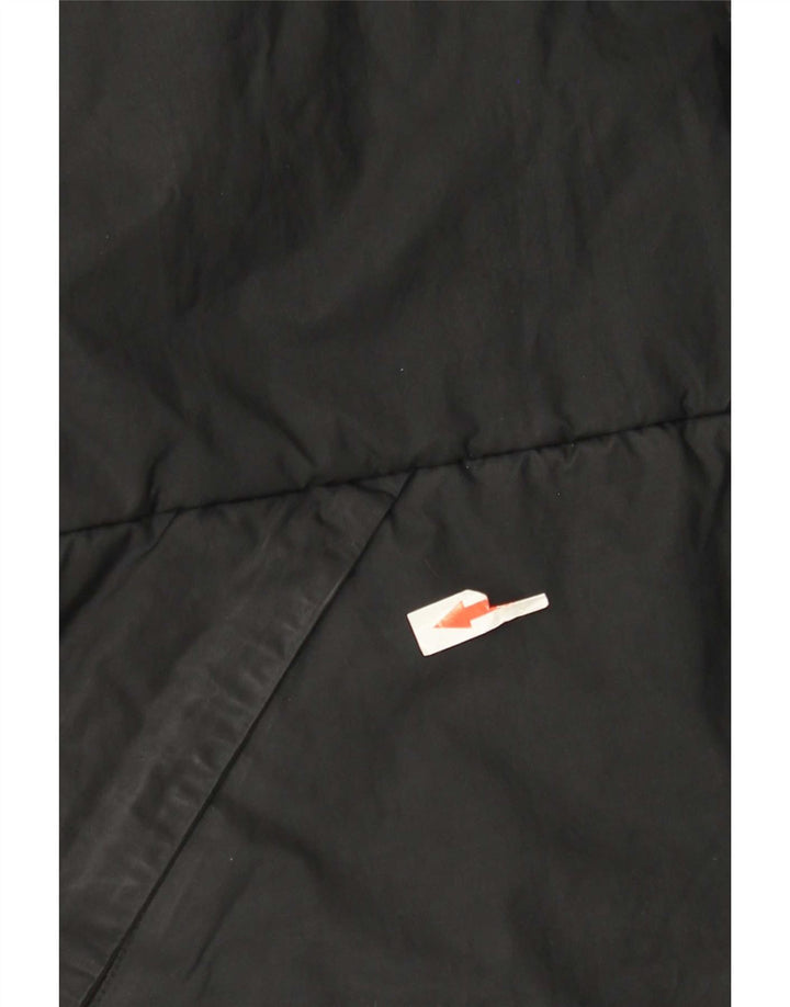 Adidas Chaqueta acolchada para hombre UK 36 Small Negro Poliéster