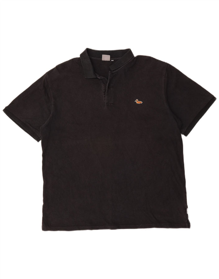 Carhartt Polo para hombre 2XL Algodón negro