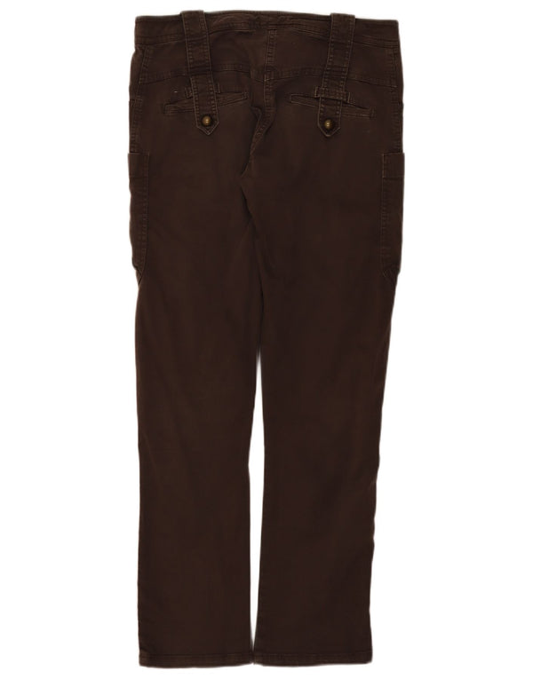 Max&Co. Pantalones cargo ajustados para mujer UK 8 Small W30 L29 Marrón