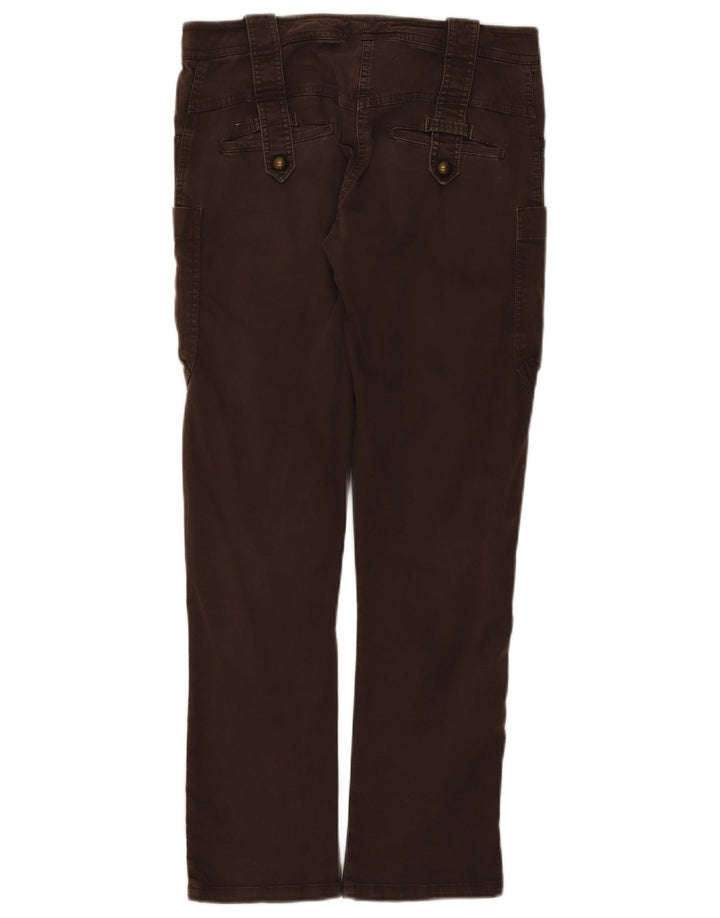 Max&Co. Pantalones cargo ajustados para mujer UK 8 Small W30 L29 Marrón