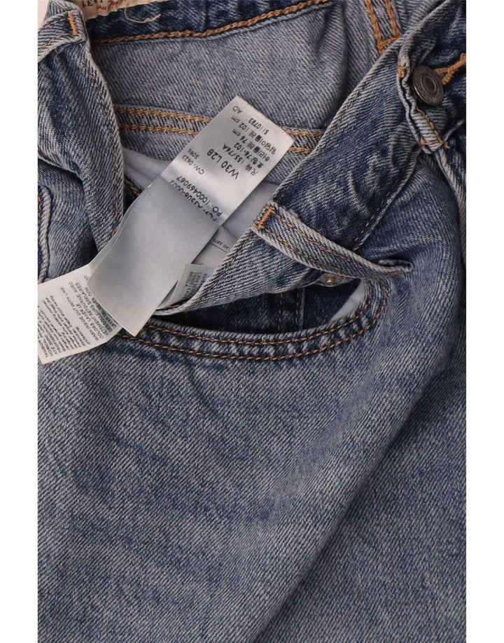 Vaqueros Levi's Mujer Tapered W30 L28 Algodón Azul