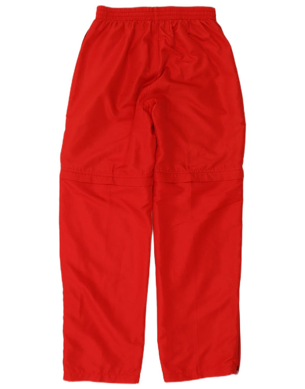 ASICS Pantalones de chándal para mujer UK 40 Grande Poliéster rojo