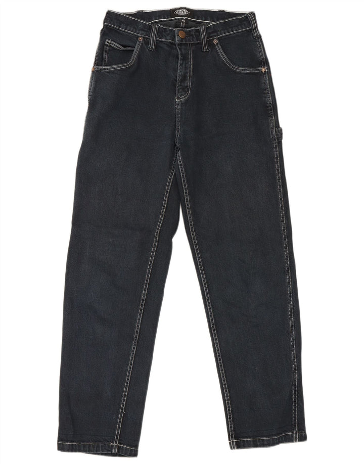 Dickies Hombre Cargo Slim Jeans W26 L28 Algodón Negro