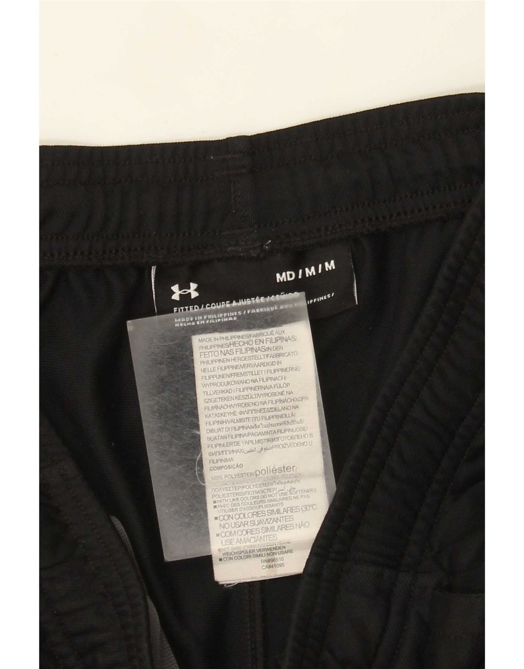 Pantalón De Chándal Under Armour Hombre Mediano Negro Poliéster