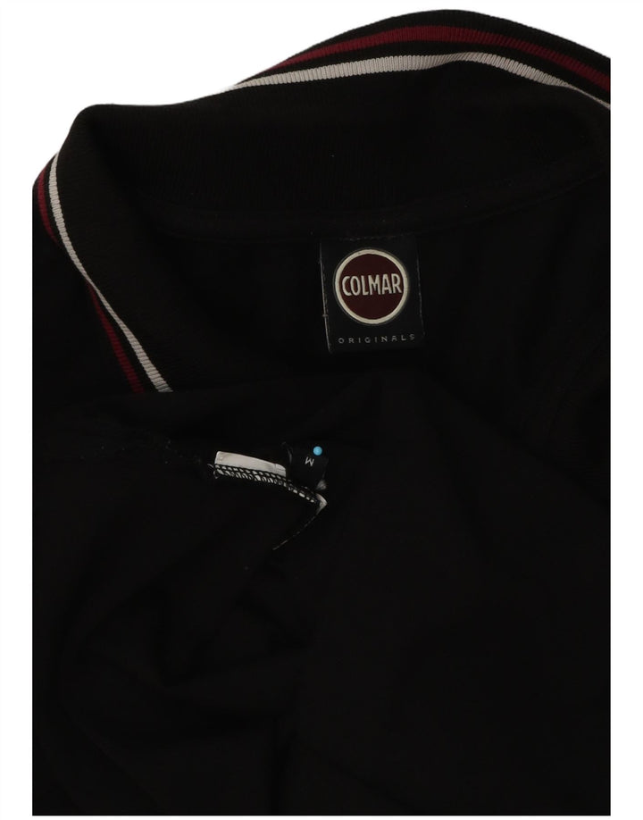 Polo Colmar Hombre Mediano Negro