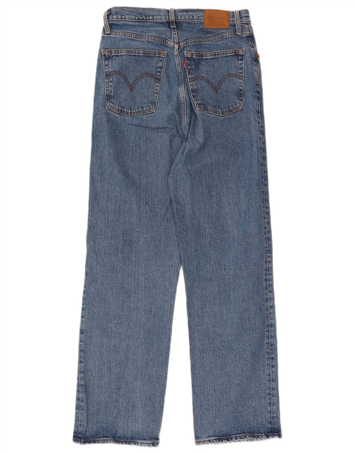 Vaqueros Levi's Ribcage Rectos Mujer W29 L28 Algodón Azul
