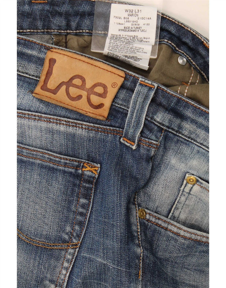 Lee Vaqueros Acampanados Marion W32 L31 Algodón Azul Mujer