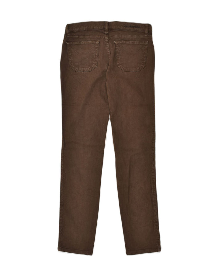 JECKERSON Womens Slim Jeans W26 L30 Brown Cotton | Vintage Jeckerson | Thrift | Second-Hand Jeckerson | Used Clothing | Messina Hembry 