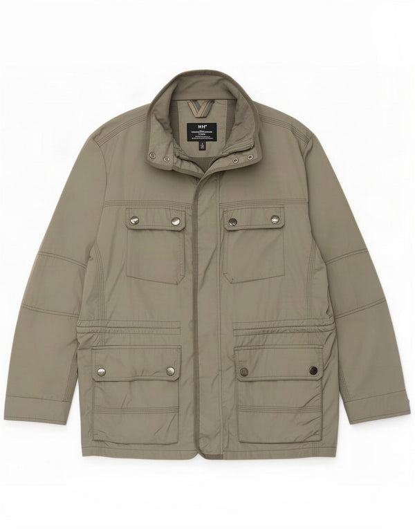 Marks & Spencer Chaqueta utilitaria Autograph para hombre UK 42 XL Caqui Poliéster