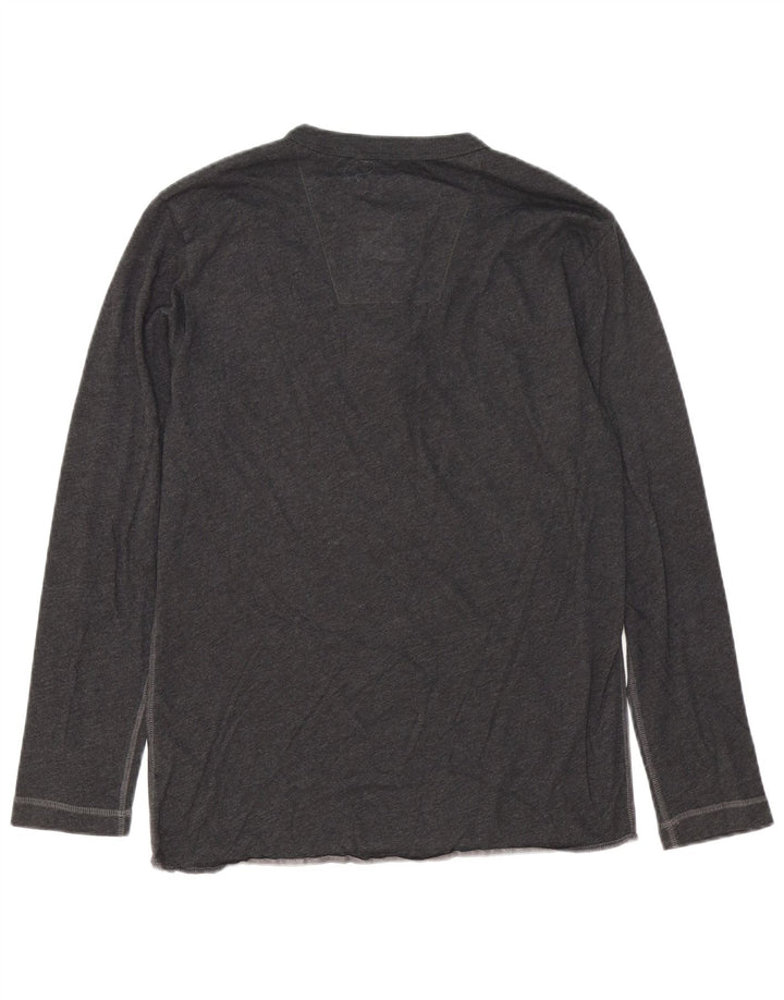 G-Star Hombre Top Manga Larga Pequeño Algodón Gris