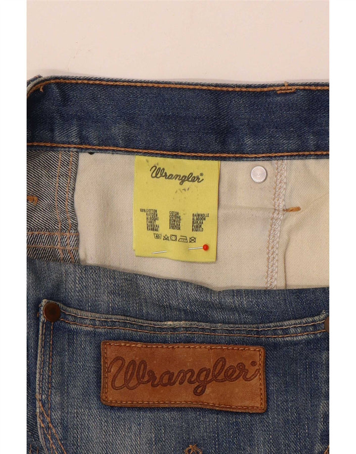 Wrangler Hombre Spencer Slim Jeans W32 L34 Algodón Azul