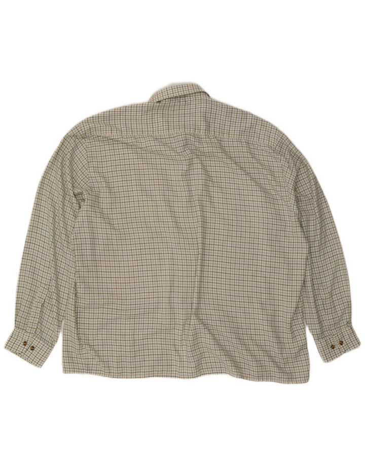 Camisa Dickies para hombre 2XL Off White Check