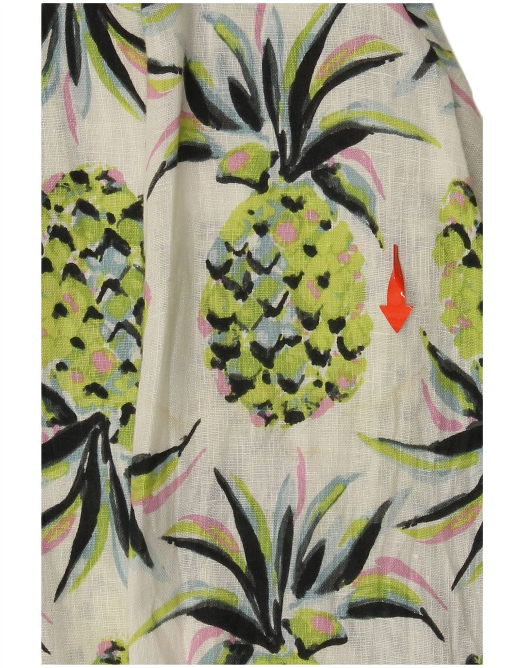 BODEN Camisa larga extragrande con estampado abstracto para mujer UK 8 Small Green