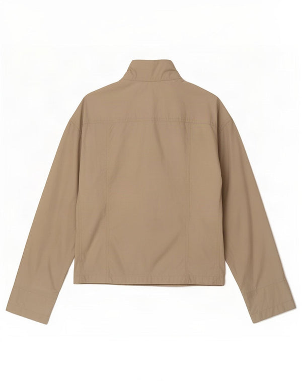 Chaqueta bomber para mujer Calvin Klein Jeans UK 46 Large Beige Poliamida