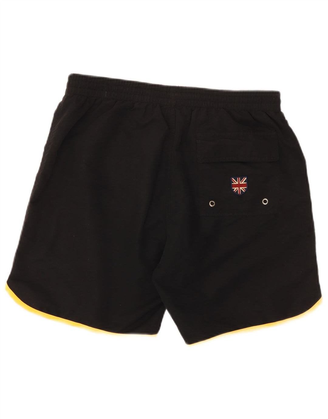 Admiral - Bañador para hombre con estampado gráfico, talla grande, color negro, poliéster