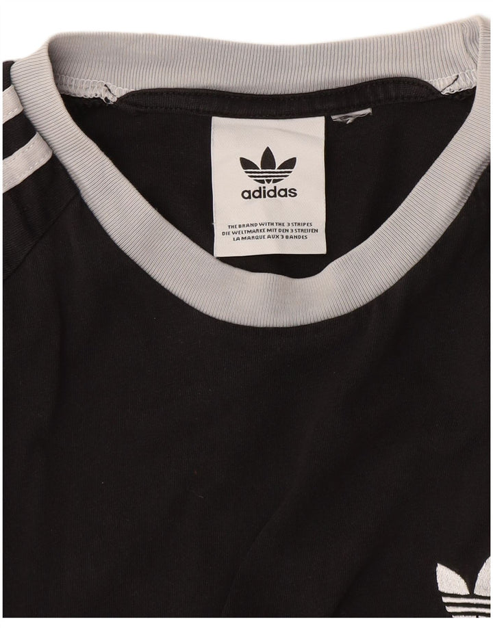 Adidas - Camiseta para hombre, talla grande, color negro