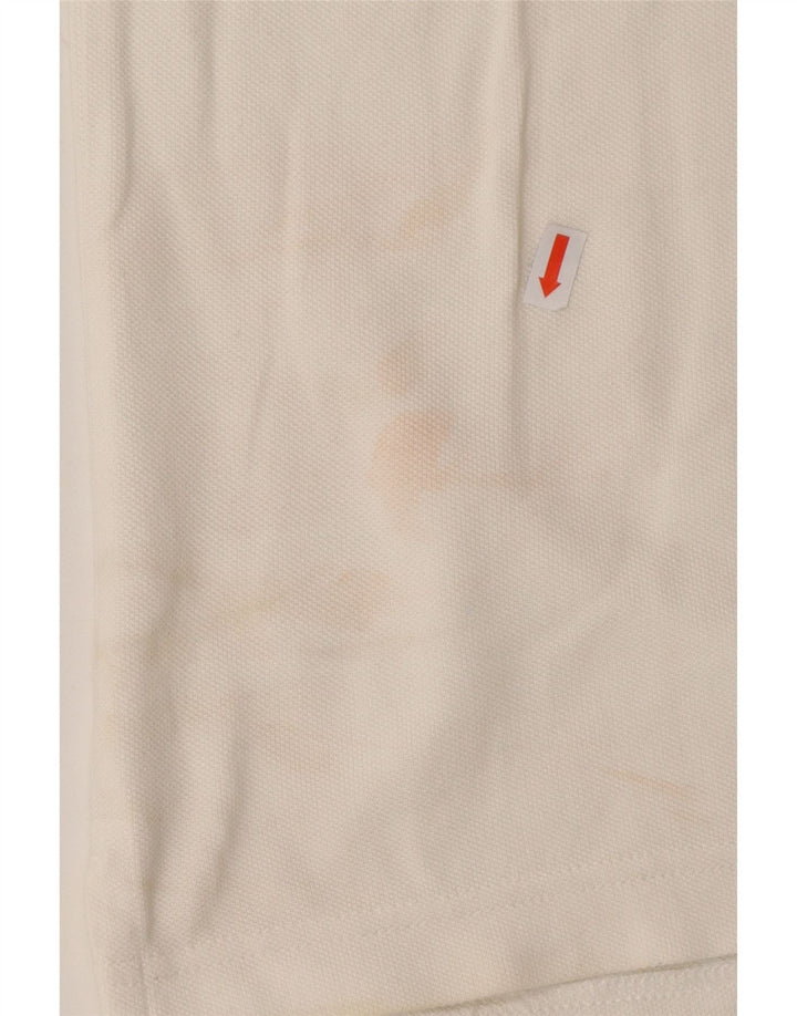 NIKE Mens Polo Shirt Large White Cotton Vintage Nike and Second-Hand Nike from Messina Hembry 