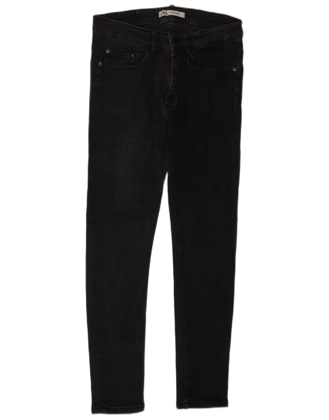 Zara Vaqueros pitillo para hombre EU 40 Medium W31 L30 Gris