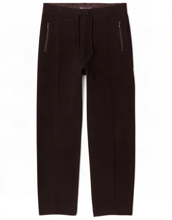 Marks & Spencer Pantalones de chándal para mujer UK 44 Algodón azul grande