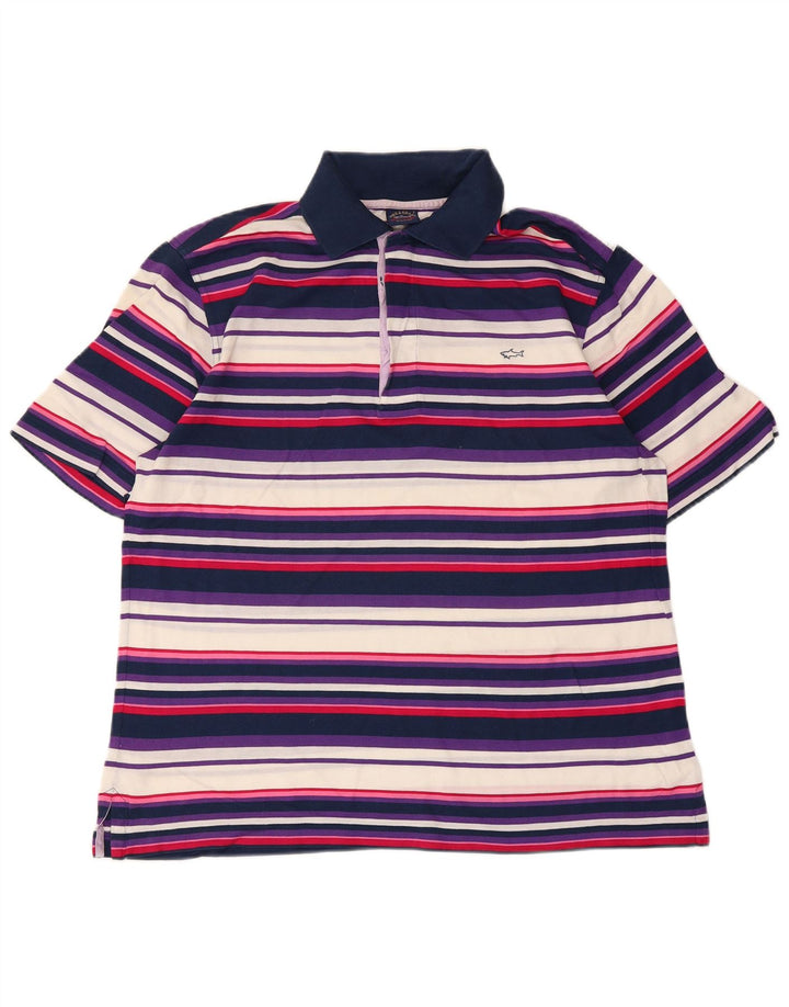 Polo Paul & Shark Hombre Pequeño Algodón A Rayas Multicolor