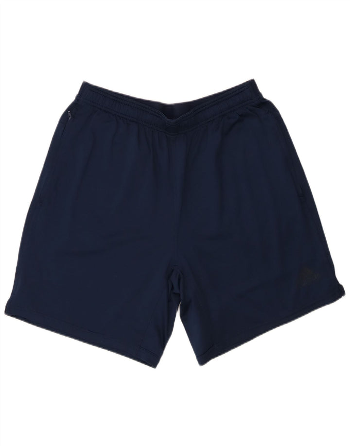 Adidas Mens Climalite Sport Shorts Grande Azul Marino Poliéster