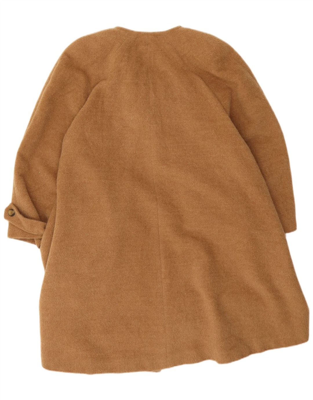 Les Copains Abrigo Extragrande De Doble Botonadura Mujer IT 42 Beige Medio