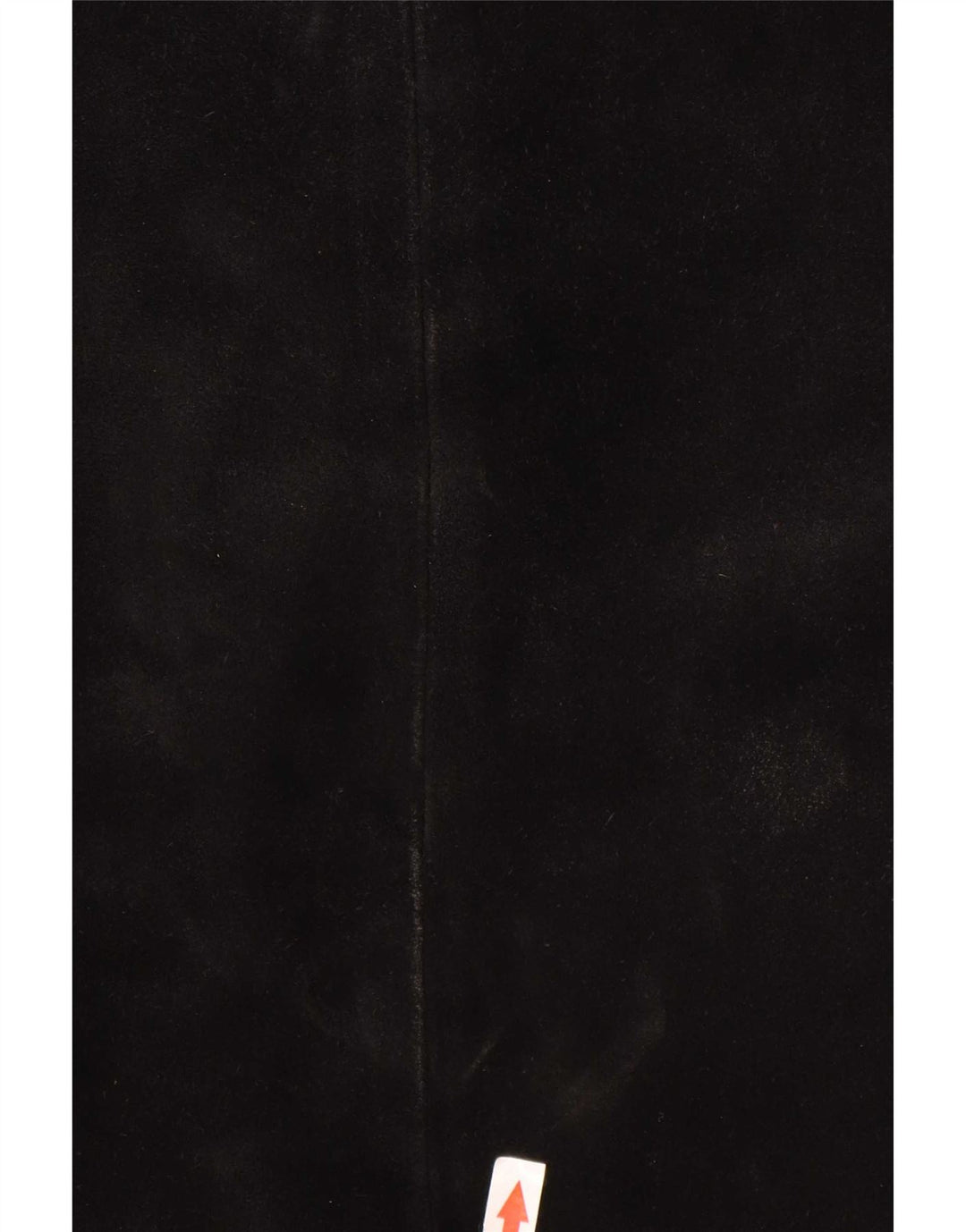 Sisley Chaqueta de ante para hombre UK 38 Medium Black Leather