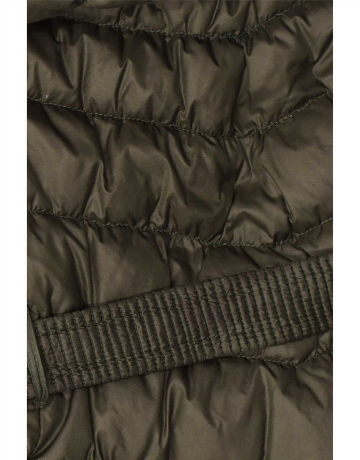 Chaqueta acolchada con capucha Liu Jo Mujer IT 40 Small Verde Poliamida